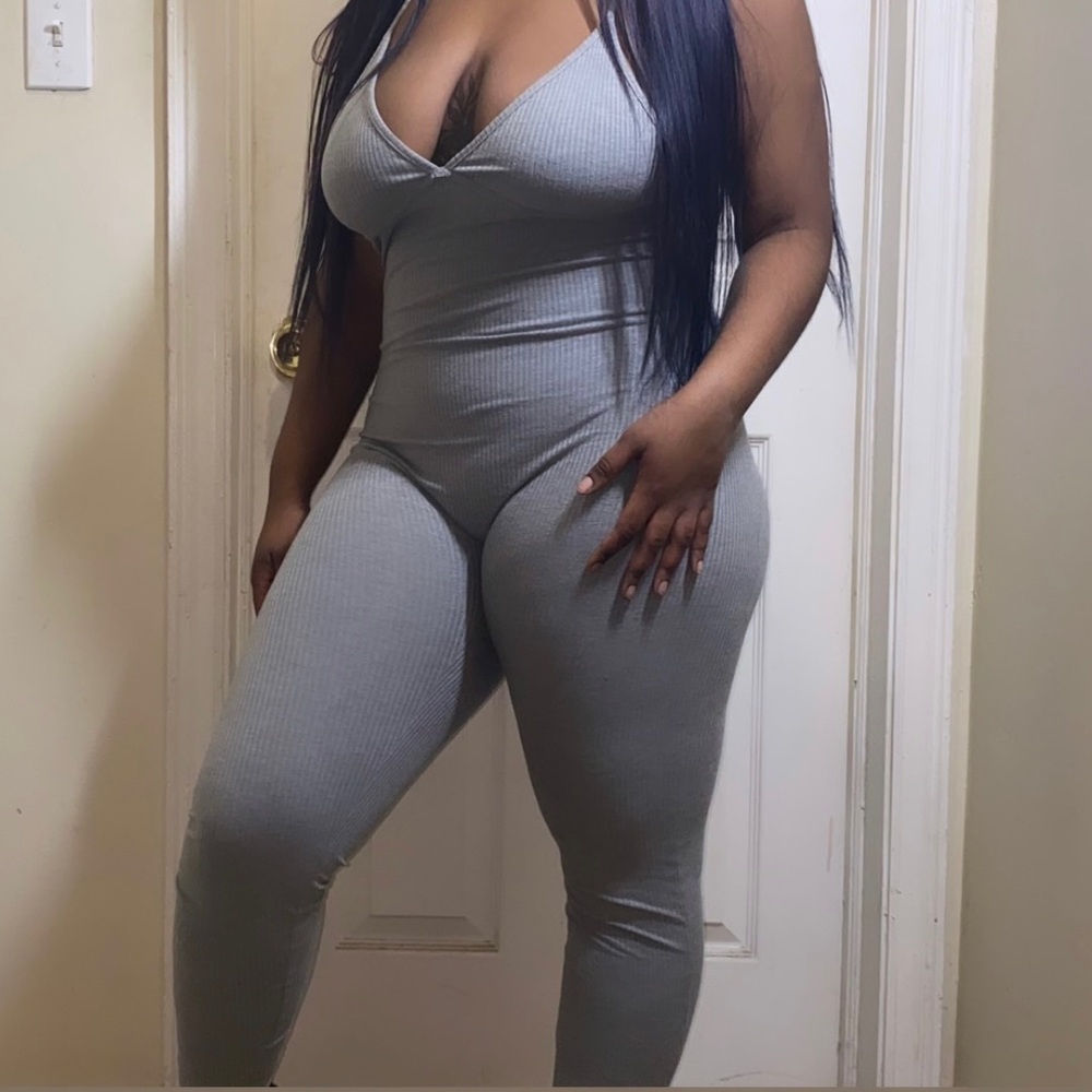 Grey jumpsuit